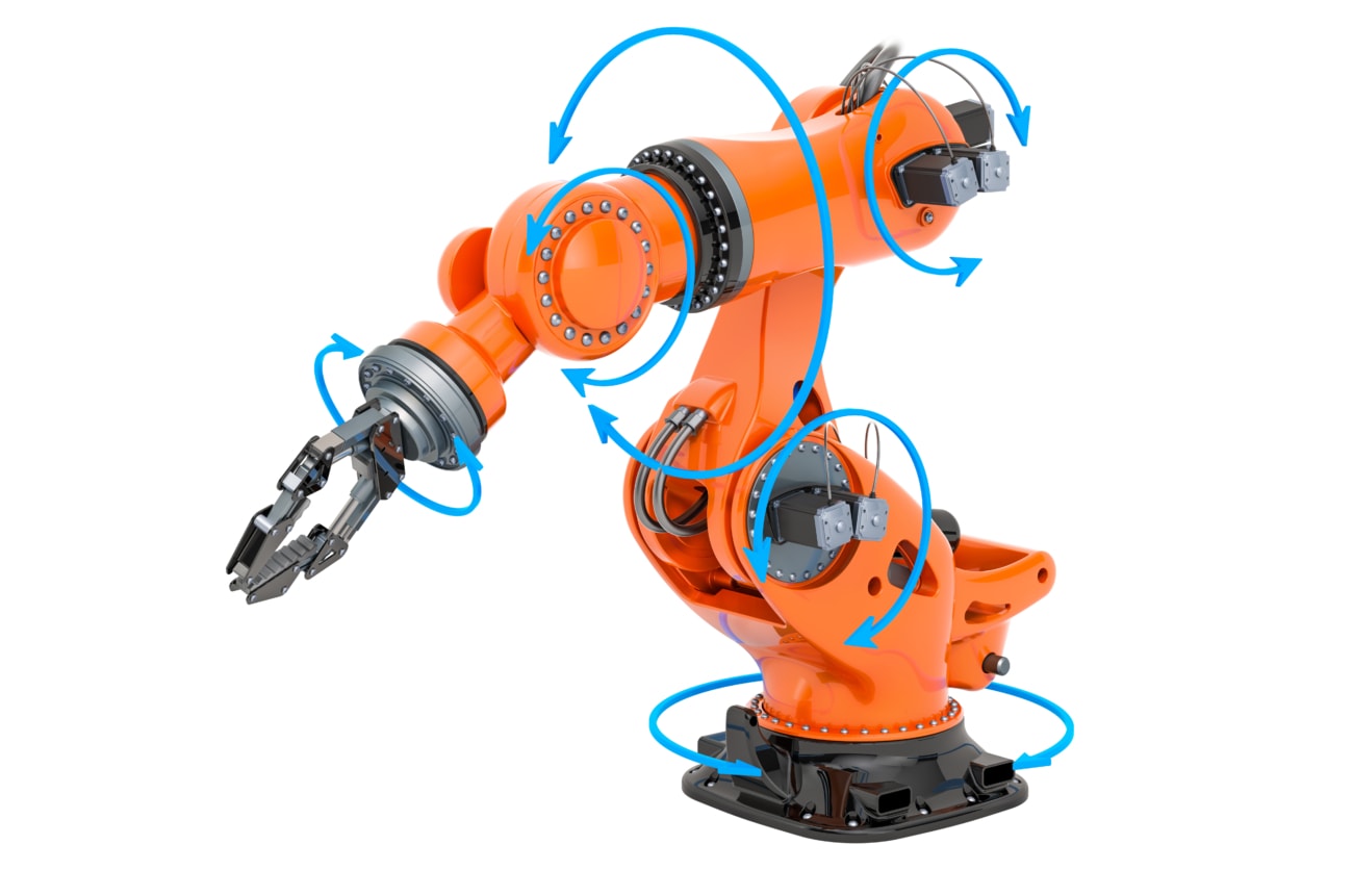 6 axis deals robotic arm
